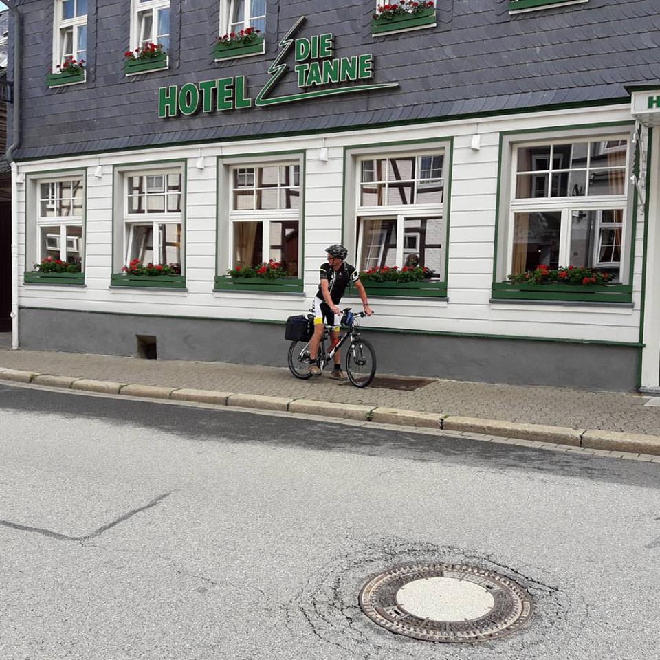 Der Start - 26.06.2017 Mit dem Fahrrad zum Polarkreis Start