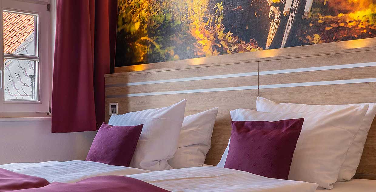 Doppelzimmer Hotel die Tanne in Goslar Harz